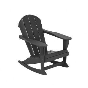 WestinTrends  Outdoor Patio Porch Rocking Adirondack Chair - 1 of 4