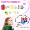 Costway 4-in-1 Kids Princess-themed Bouncer with Slide Basketball Hoop With 480W/520 Blower/Without Blower - 2 of 4