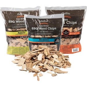 Camerons Wood Smoker Chips  3 Pack ~ 2 lb. Bag  260 cu. in. - Apple  Cherry  Hickory - 100% Natural  Fine Wood Smoking and Barbecue Chips - 1 of 3