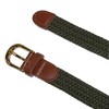 CTM Women's Elastic Braided Stretch Belt - 2 of 4