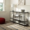 Petra 3 Tier Console Table - CNS6204A - Beige/Black - Safavieh - 2 of 4