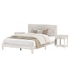 Galano Layton 3-Piece Queen Wood Bedroom Set with Nightstand in Dusty Gray Oak, Amber Walnut, Black with Industrial Oak - 3 of 4