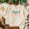 Simply Sage Market Women's Graphic Sweatshirt Stay Cozy Snowflake - 3 of 3