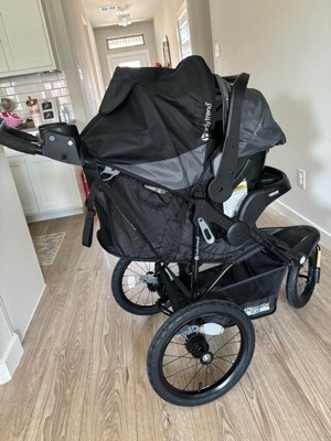 Jogging Stroller Baby Trend Expedition® Zero Flat Jogger With LED
