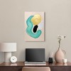 Art Remedy Abstract Earring Contemporary Shapes Abstract Wall Art Unframed - 2 of 4