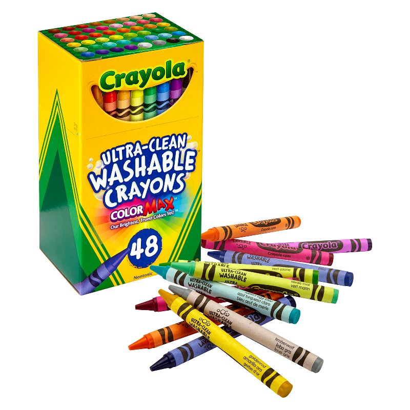 Crayola  48ct UltraClean Crayons Washable, 2 of 5