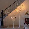 Romswi 4ft & 6ft & 8ft LED Birch Tree Set, with Warm White Lights for Outdoor Indoor Christmas & Wedding Decor (3 Sizes Pack) - 2 of 4