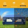 KTMBDW 10' x 20' Pop Up Canopy Tent, Heavy Duty Instant Sun Shelter, Large Tents for Parties with Carry Bag for Outdoor, Garden - 2 of 4