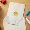 150 Pack Vellum Jackets for 5x7 Invitations with 150 Sticker Seals, 110 GSM Pre-Folded Vellum Wrap for Wedding Cards - 4 of 4