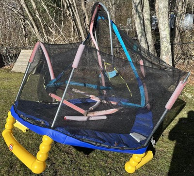 Little tikes climb and slide best sale trampoline target