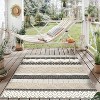 World Rug Gallery Marbella Contemporary Boho Indoor/Outdoor Area Rug - 2 of 4