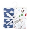Hudson Baby Infant Boy and Toddler Cotton Toddler Pillow Case, Boy Farm Animals, One Size - 2 of 4
