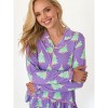 RuffleButts SoftSnooze Women's Ruffle Flare Pajama Set - 3 of 4