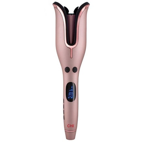 Chi Spin Curl Ceramic Rotating Curler Rose Gold Target