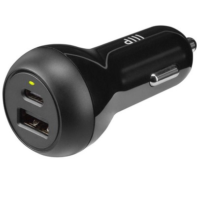 Monoprice 2-Port 39W USB Car Charger | Compatible with iPhone 13/12/11 pro/XR/x/7/6s, iPad Air 2/Mini 3, Samsung Note 9/S10/S9/S8