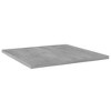vidaXL Durable Concrete Gray Bookshelf Boards, Engineered Wood - Set of 4 - 2 of 4