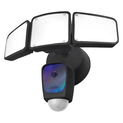 Blink Wireless Hd Smart Security Camera And Floodlight Mount - Black  : Target