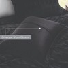 Sapphtopaz Print Long Faux Fur Twin/Twin XL Comforter Mini Set, Brushed Fur/Mink Reverse, 2-Piece Sheets Bedding Set with Sham - 3 of 4