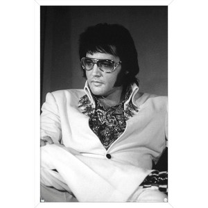 Trends International Elvis Presley - Resting Framed Wall Poster Prints - 1 of 4