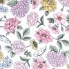 Hudson Baby Girls Cotton Toddler Pillow Case, Vintage Blossom, One Size - 2 of 2