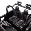 TopComfy Baby Walkers Two Seater Kids Ride On Truck Car Large Seat Four Wheel Two Independent Seat Belts for Kids, Black, 43.7"*26.77"*14.17" - 4 of 4