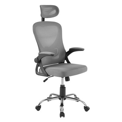 VECELO High Back Ergonomic Office Chair with Adjustable Headrest Armrest Mesh Lumbar Support