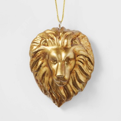 Metallic Lion Christmas Tree Ornament - Wondershop™