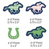 Big Dot of Happiness Kentucky Horse Derby - DIY Shaped Horse Race Party Cut-Outs - 24 Count - 2 of 4