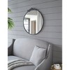 Runesay Round Mirror, Wall Mounted Mirror with Metal Frame for Bathroom Living Room - 4 of 4