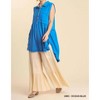Women's Frayed Sleeveless Tunic Top - umgee - 4 of 4