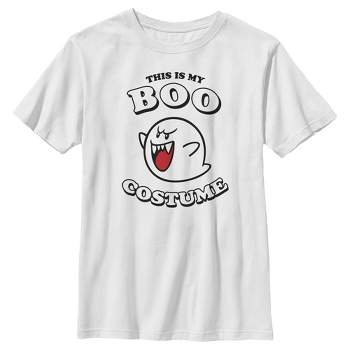 Boy's Nintendo Mario Boo Costume T-Shirt