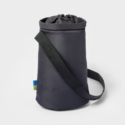 Water Bottle Bag Black - Open Story&#8482;