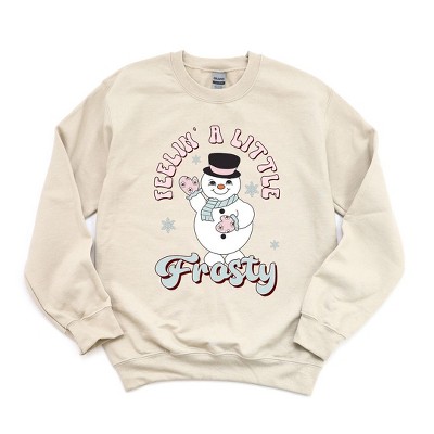 Simply Sage Market Women's Graphic Sweatshirt Feeling A Little Frosty