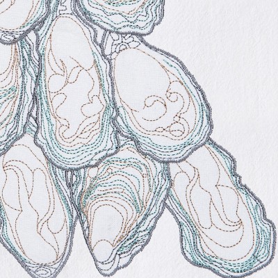 C&F Home Oyster Tree Hand Towel - Thumbnail 3