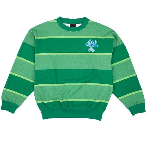 Blues Clues Steve Sweater With Embroidered Blue Character Art Crew Neck ...