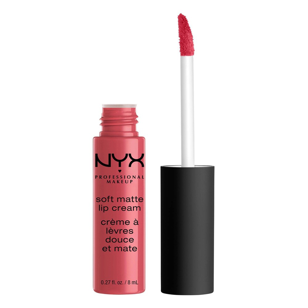 Photos - Lipstick & Lip Gloss NYX Professional Makeup Soft Matte Lip Cream Lightweight Liquid Lipstick - Sao Paulo - 0.27 fl oz 