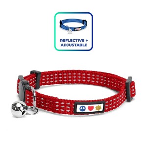 Pawtitas Reflective Cat Collar Adjustable - 1 of 4