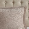 Elegant Traditional Burnout Velvet Comforter Set,All Season Duvet-style Bedding Set,Cozy Home Textile fits Lux Bedroom Decor - 4 of 4