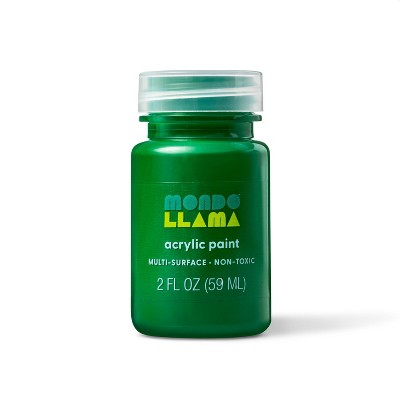 2oz Satin Acrylic Paint Leafy Greens - Mondo Llama™