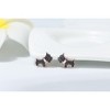 Scottie Dog Bone Earring Necklace Set for Women Sterling Silver Ginger Lyne Collection - 2 of 4