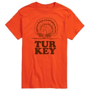 Men's - Peanuts - Woodstock Thanksgiving Turkey Short Sleeve Graphic T-Shirt - 1 of 4