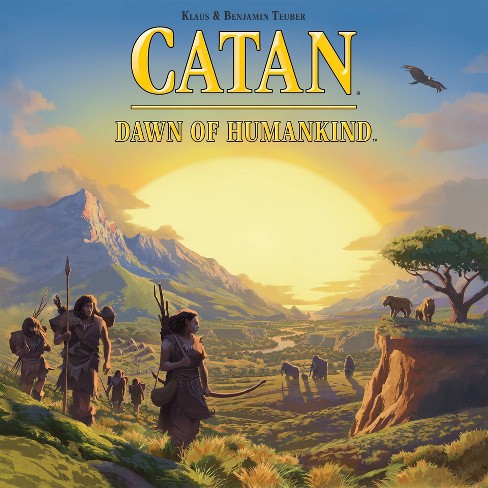 vragenlijst puzzel Voorouder Settlers Of Catan Board Game: Dawn Of Human Kind : Target