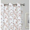 Kate Aurora 2 Pack Shabby Chic Grommet Top Floral Cherry Blossom Curtain Panels - 3 of 3