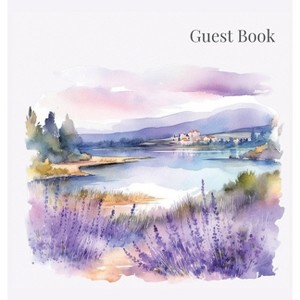 Guest book (hardback), comments book, guest book to sign, vacation home, holiday home, visitors comment book - by  Lulu and Bell (Hardcover) - 1 of 1