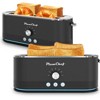 Dexmalle 4-Slice Toaster with Slide-Out Crumb Tray Defrost/Reheat Functions,7 Browning Settings, - 2 of 4