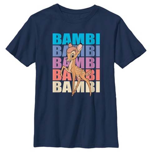 Boy's Bambi Name Stack Pose T-Shirt - image 1 of 4