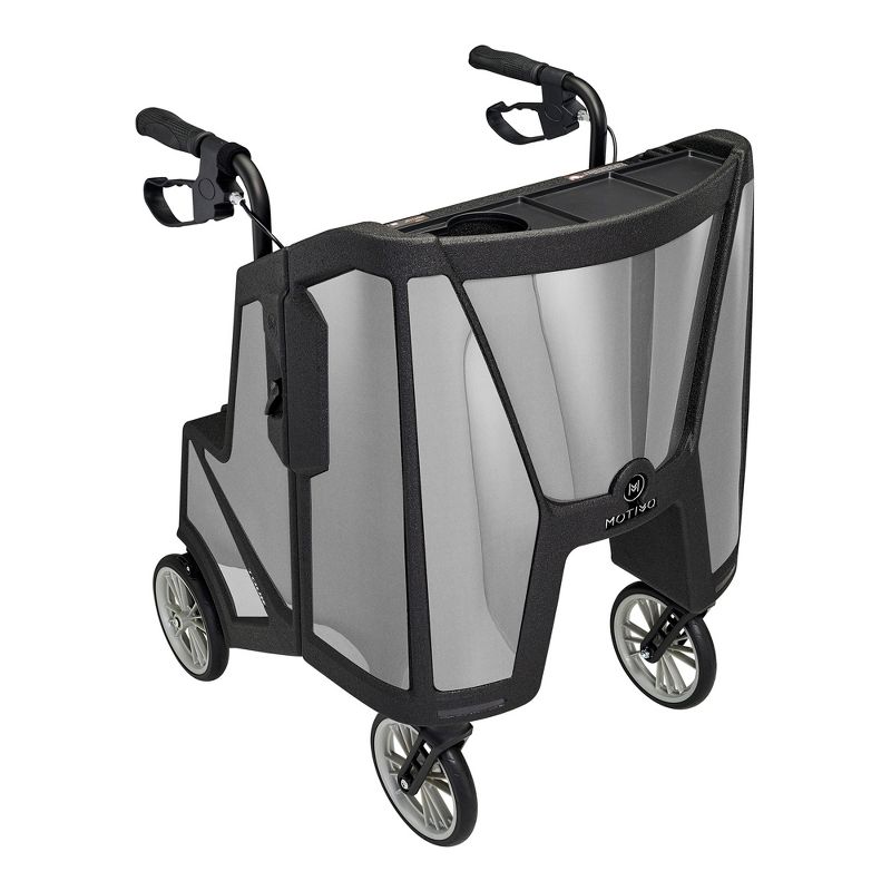 Motivo Tour Upright Rolling Walker with Seat, 1 of 11