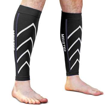  Kryofit Sport Calf Compression Sleeves with Cryotherapy for Men  and Women, Reduce Pain and Swelling, Shin Splints, Varicose Vein Relief,  Leg Support for Running, Cycling, Sports, Black, Small : Health 