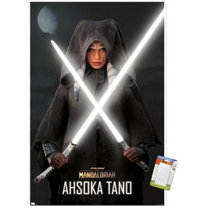 Trends International Star Wars The Mandalorian Season 2 - Ahsoka Lightsabers Unframed Wall Poster Prints - 1 of 4