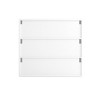 Kumasinova 3/4-Tier Shoe Storage Cabinet with Sliding Glass Doors,Stackable Wood Organizer with LED Lights,Shoe Rack for Entryway,Hallway,Balcony - 4 of 4